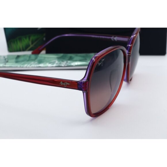 Maui Jim Taro MJ 795-09B Pink Butterfly Sunglasses Maui Rose polarized Lens 59mm main image 5